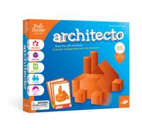 Foxmind Games: Architecto Gioco di logica spaziale e destrezza Divertimento intelligente con strutture 50 puzzle intelligenti da risolvere 6 live