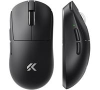 FOXMM x MCHOSE A7 V2 Pro Mouse Superlight 59 g, Sensore 26.000 DPI, 6 DPI Regolabili, Frequenza di Polling 8 K Hz Ultra Rapido, Mouse da Gioco Wireless BT/2.4 GHz/cablato, Batteria 200 ore, Nero