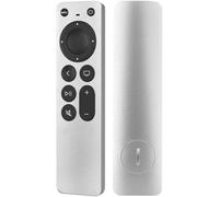 FOXRMT Sostituzione Telecomando Apple TV per Apple 1 2 3 4 A1294 A1218 / MA711 A1378 / MC572 A1427 / MD199 A1625 / MGY52 / MLNC2 A1842 / MQD2 / MP7P2 - Apple TV MC3777 LL/A MM4T2AM (APL 4K)