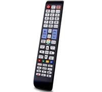 FOXRMT Telecomando di ricambio per Samsung TV, telecomando universale con illuminazione, pronto all'uso