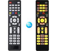 FOXRMT Telecomando universale per Samsung, LG, Sony, Panasonic, HAIER, Toshiba, Philips, TCL, Hitachi, Hisense Vizio, Smart TV con retroilluminazione