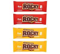 Fox's Rocky Chocolate Barrette (x24 barre) in bundle con Fox's Rocky Caramel Bar (x24 barre) Biscotti Bulk Acquista 48 bar Totale