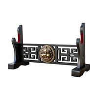 FOXSMZZ Porta spada in velluto giapponese imbottito Katana Stand Samurai Display Rack Support All Tanto Spade (Kylin-1)