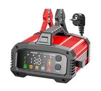 FOXSUR 25A 12V/24V Caricatore portatile per motocicletta per auto ad alta potenz