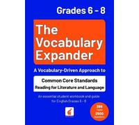 Foxton Books Ja The Vocabulary Expander: Common Core Standards Readi (Tascabile)