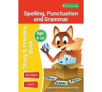 Foxton Books KS2 Spelling, Grammar & Punctuation Study and Practice (Tascabile)