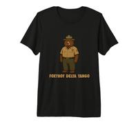 Foxtrot Delta Tango Resist Bear Salva i Nostri parchi Nazionali Maglietta Premium