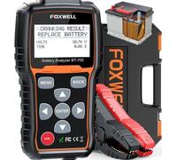 FOXWELL BT705 Strumento di analisi della batteria per auto 12V 24V 100-2000CCA Camion Barca Carico Avviamento anale Sistema di ricarica Strumento di scansione diagnostica BT705