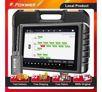 FOXWELL NT1009 OBD2 Strumento di scansione bidirezionale per tutti i sistemi 36+ Reset Codifica ECU FCA SGW CAN-FD DoIP Strumento diagnostico automobilistico per auto