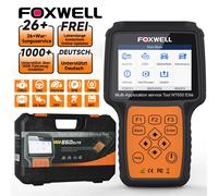 FOXWELL NT650 Elite OBD2 Scanner automobilistico ABS SAS A/F EPB BRT TPS OIL 26+ Reset Professionale OBD 2 Strumento diagnostico per auto NT650 ELITE