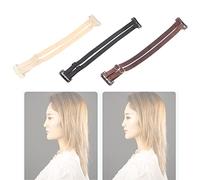 Foxy Eyes Lift Face Lift Tape 3 Pezzi Fasce per Il Lifting Con Clip Riutilizzabile per Mento, Collo, Occhi (Cinturino Doppia & Nero & Carnagione & Marrone)