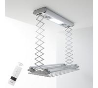 foxydry Air, stendibiancheria elettrico, telecomandato, da soffitto, 122 cm