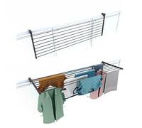 foxydry Duo, stendibiancheria da ringhiera e balcone, richiudibile, 162 cm