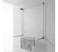 foxydry Wall, stendibiancheria da parete saliscendi, richiudibile, 88 cm