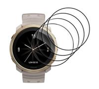 FOXZKISS 4 pellicole protettive ultra trasparenti per vetro temperato Polar Vantage M3, pellicola anti-impronte per pellicola protettiva Polar Vantage M3, copertura completa in vetro