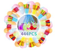 Foydream Palloncini Acqua,444 Pezzi Gavettoni Acqua Riempimento Rapido in Gavettoni Acqua Autosigillanti per Giochi Bambini,Spiaggia, Piscina