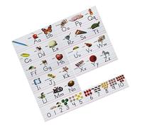 FOYTOKI 1 Set Carte Alfabetiche Educativo per Apprendere e Strumenti Didattici per Prima e Giochi Apprendimento Divertenti