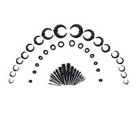 FOYTOKI 1 Set Di Espansione Auricolare Dilatatore Per Setto Nasale Kit Di Dilatazione Tappi Per Le Orecchie Kit Di Dilatazione Per Dilatatore Auricolare Kit Di Dilatazione Per