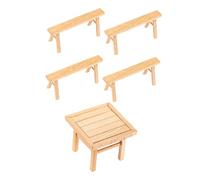 FOYTOKI 1 Set Tavolo e Educativo Legno Puzzle da Assemblare Mano per Sviluppare Cognizione Infantile