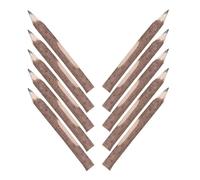 FOYTOKI 10 Pezzi Matite in Legno Esagonali Lunghe Marroni | Confezione Conveniente, Uso Multiuso, Adatte a Artisti e Principianti, per Quaderni e Prove D'esame