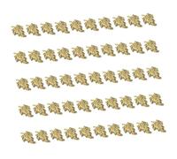 FOYTOKI 100Pcs Foglie Ornamenti Fascino Dei Monili Del Manicure Foglia Decorazione Fascino Del io Manicure Decorazione Dei Monili ia