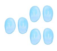 FOYTOKI 12paia Protezione Orecchie Silicone Per Copertura Per Saloni e Uso Domestico Blu Sky Facile Da Pulire e Riutilizzabile