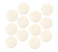 FOYTOKI 12pezzi Spugne Esfolianti Luffa Naturale Per Visage Panni Struccanti Riutilizzabili e Lavabili Perfetti Per Detersione Profonda e Rimozione Makeup
