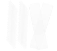 FOYTOKI 150pezzi Display Strips Acrilico Trasparente Per Nail Art Supporto Per Mostrare Opere Di Manicure e Tips Finti Per Saloni e Uso Domestico