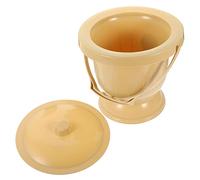 FOYTOKI 1Pezzi Portatile per Adulti Spittoon Resistente con per Anziani e Donne in Gravidanza Facile e Pratico per Viaggi e