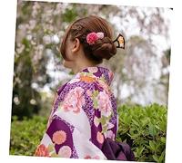 FOYTOKI 1pezzi U-shaped Retro Hairpin Chinese Style Elegant Hair Stick Accessory for Weddings and Festivals Unique Design for Women
