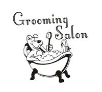 FOYTOKI 1pezzi Wall Sticker Decorativo Per Salone Di Toelettatura Adesivo Murale Per Feste Tema Animali e Decorazione Di Ambienti