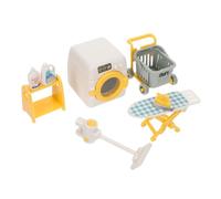FOYTOKI 1Set Mini Lavanderia per Casa delle Cognitivo per Miniatura con Funzioni Realistiche per Decorazioni e Ruolo