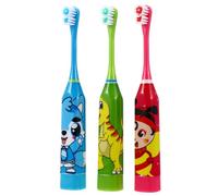 FOYTOKI 1set Spazzolini Elettrici Per Ragazzo Ragazza Con Setole Morbide Spazzolino Automatico Sonico Design Dino Ape Per Pulizia e Divertente
