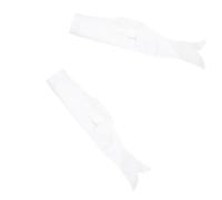 FOYTOKI 2 Pezzi Banderuola a Vento Carpa, Windsock Carpa Bianco, Fai da Te, Decorazione Personalizzata e Prati, Leggera