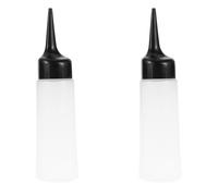 FOYTOKI 2 Pezzi Bottiglie per Tintura Chioma da 150ml, Contenitori Ricaricabili in Pp Beccuccio per Applicare Balsamo, Facili da Spremere per Saloni Parrucchiere