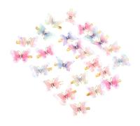 FOYTOKI 24 Pezzi Fermagli per Chioma Farfalla Bambina Accessori Leggeri in Rete e Lega Design Unico e Carino per Eventi e Feste Bambine