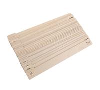 FOYTOKI 26 Pezzi Separatore Alfabetico per Dischi in Legno A-z, Khaki
