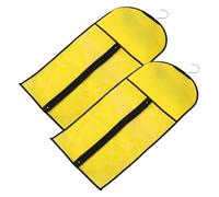 FOYTOKI 2pezzi Borsa Per Parrucche Con Gancio Di Organizer Trasparente Per Estensioni Spazio Ottimizzato e Design Elegante Per Stoccaggio e Viaggio