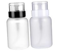 FOYTOKI 2pezzi Pompa Per Solvente Per Contenitori Vuoti in Plastica Per e Struccante Erogatori Pressione Per Personale o