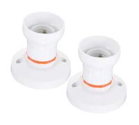 FOYTOKI 2pezzi Portalampada Da Soffitto Attacco Base Per Sostituzione Portalampada Per Plafoniere Adattatore Per Lampade a Vite Per Case e Uffici