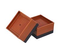 FOYTOKI 2pezzi Rialzi Per Mobili in Plastica Robusta Spessori Resistenti Usura e Umidità Per Letti Divani Tavoli e Sedie Supporti Stabili Per Arredamento Casa e Ufficio