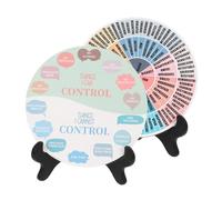 FOYTOKI 2pezzi Ruota Delle Calming Wheel Decorazioni Da Scrivania Per Ufficio e Casa Design Intricato Per Benessere Psicologico