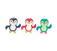 FOYTOKI 3 Pezzi Giocattoli da Bagno per Pinguini Creativi con Carica Vivaci per Bagnetto e Stimolante Giocattoli Acquatici per Sviluppare Abilità Motorie Dei