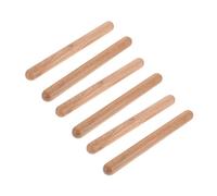 FOYTOKI 3Paia Percussioni Massello per Claves per Sviluppare Musicale e Senso Del Ritmo Strumento per Insegnanti e Principianti