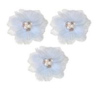 FOYTOKI 3pezzi Clip per Chioma Donna Ragazza Fiori Decorativi per Acconciature Eleganti e Look Belli e Delicati
