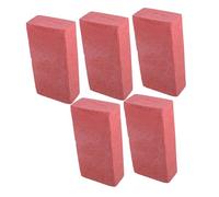 FOYTOKI 5 Pezzi Mattoni in Schiuma Rossi Leggeri e Impilabili per Scenografie Teatrali e Giochi di Costruzione Realistici a Forma di Mattone