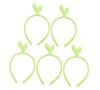FOYTOKI 5pezzi Bean Sprout Headbands Accessori Divertenti Tema Piante Per Donne Cerchietto Per Feste Yoga e Trattamenti