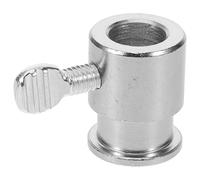 FOYTOKI Accessorio Ferma Girarrosto in Metallo Cromato per Arrosti | Diametro Esterno 20mm, Laterale 5, 2mm Vite, Finitura Liscia e Bave, Uso Esterno