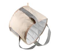 FOYTOKI Bacinella Portatile Pieghevole per Piedi in Alluminio Isolamento Termico Lavabo Comodo per Ammollo Piedi da Viaggio e Outdoor Conservazione del Calore