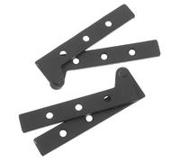 FOYTOKI Cerniere a Bilico per Porte Nascoste 2 Pezzi Cerniere Rotanti Ispessite per Armadi e Finestre Staccabili per Supporti Pesanti per Applicazioni Domestiche e Fai-da-te